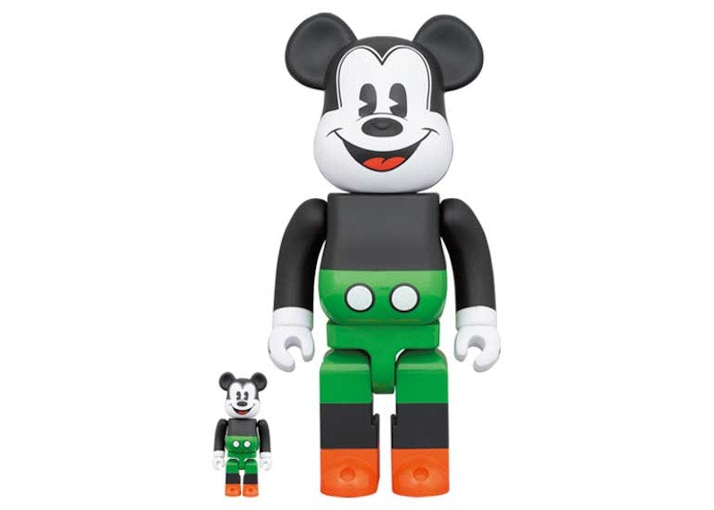 Bearbrick x Disney Mickey Mouse 1930s Poster 100% & 400% Set