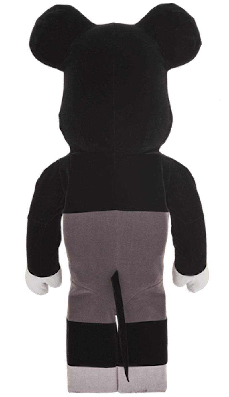 Bearbrick x Disney Mickey Mouse Vintage Version 1000% Black/White