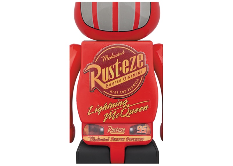 Bearbrick x Disney Pixar Lightning McQueen 1000% Red