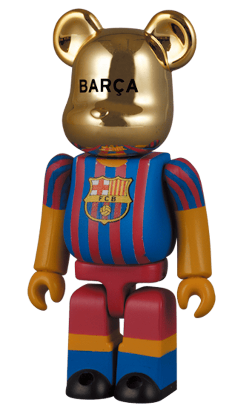 Bearbrick x FCB 05-06 Champion ver. 400% Multi