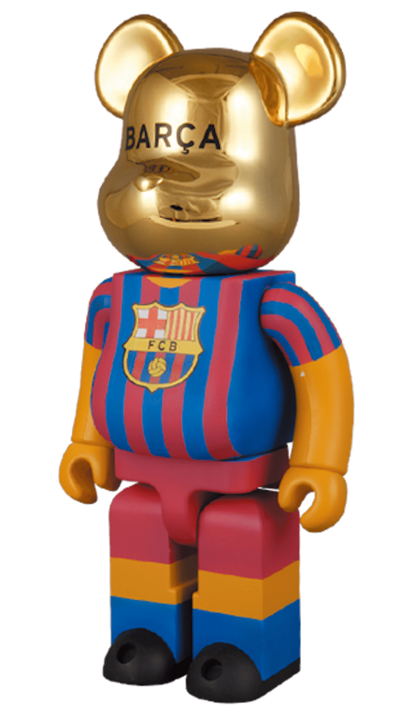 Bearbrick x FCB 05-06 Champion ver. 400% Multi
