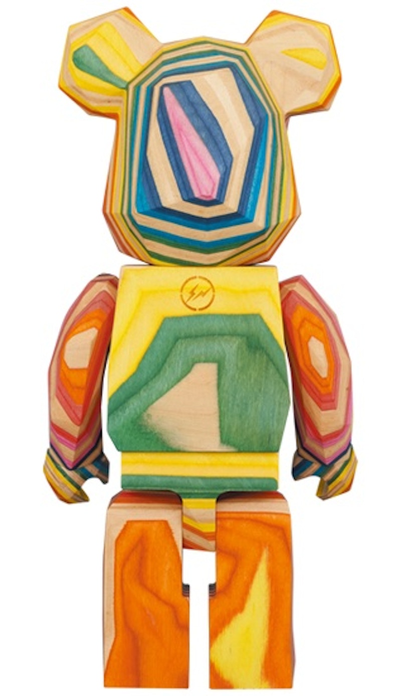 Bearbrick x Fragment Design Karimoku Haroshi Vertical Polygon (2G Exclusive) 400%