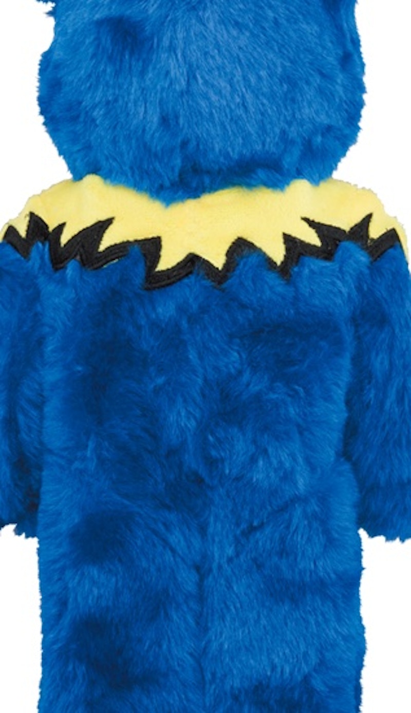 Bearbrick x Grateful Dead Dancing Bear Costume Ver. 400% Blue