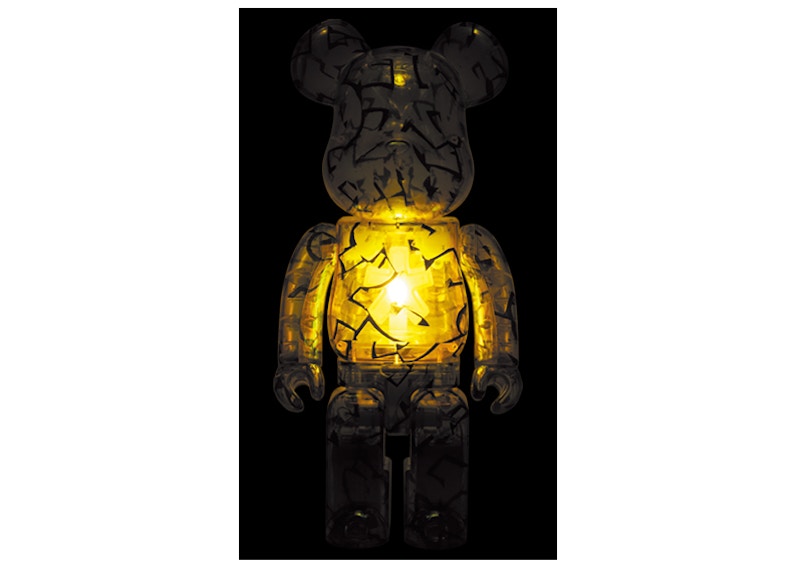 Bearbrick x Jimmy Choo x Eric Haze Curated By: Poggy 100% & 400% Set Light Up