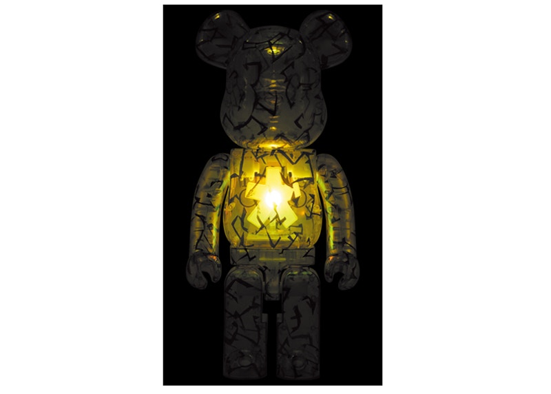 Bearbrick x Jimmy Choo x Eric Haze Curated By: Poggy 1000% Light Up