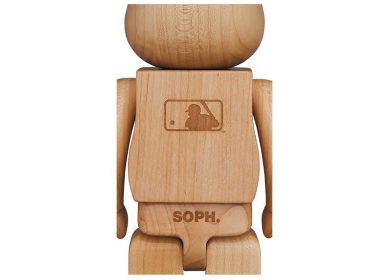 Bearbrick x Karimoku x F.C.R.B. x MLB 400% Wood