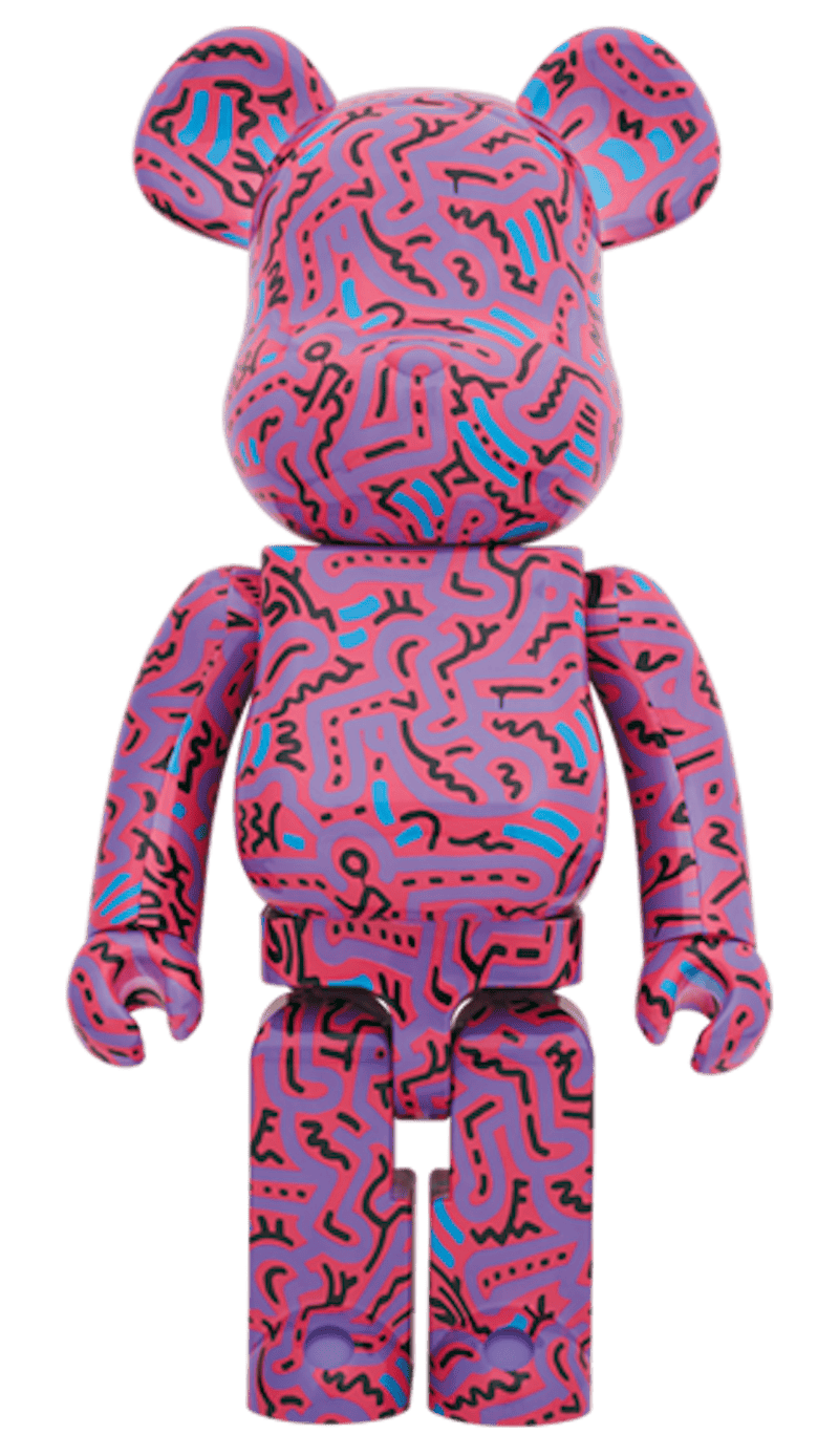 Bearbrick x Keith Haring #2 1000% Multi