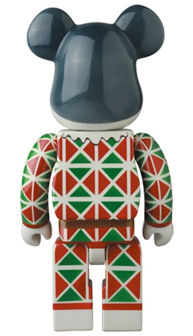 Bearbrick x Kutani Ware Kutani Arlecchino 400%