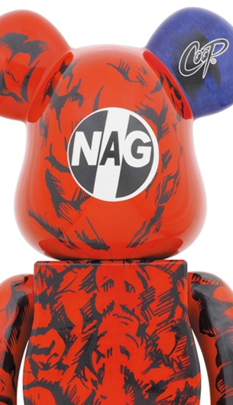 Bearbrick x Kutani x NagNagNag x Coop (1st Edition) 1000%