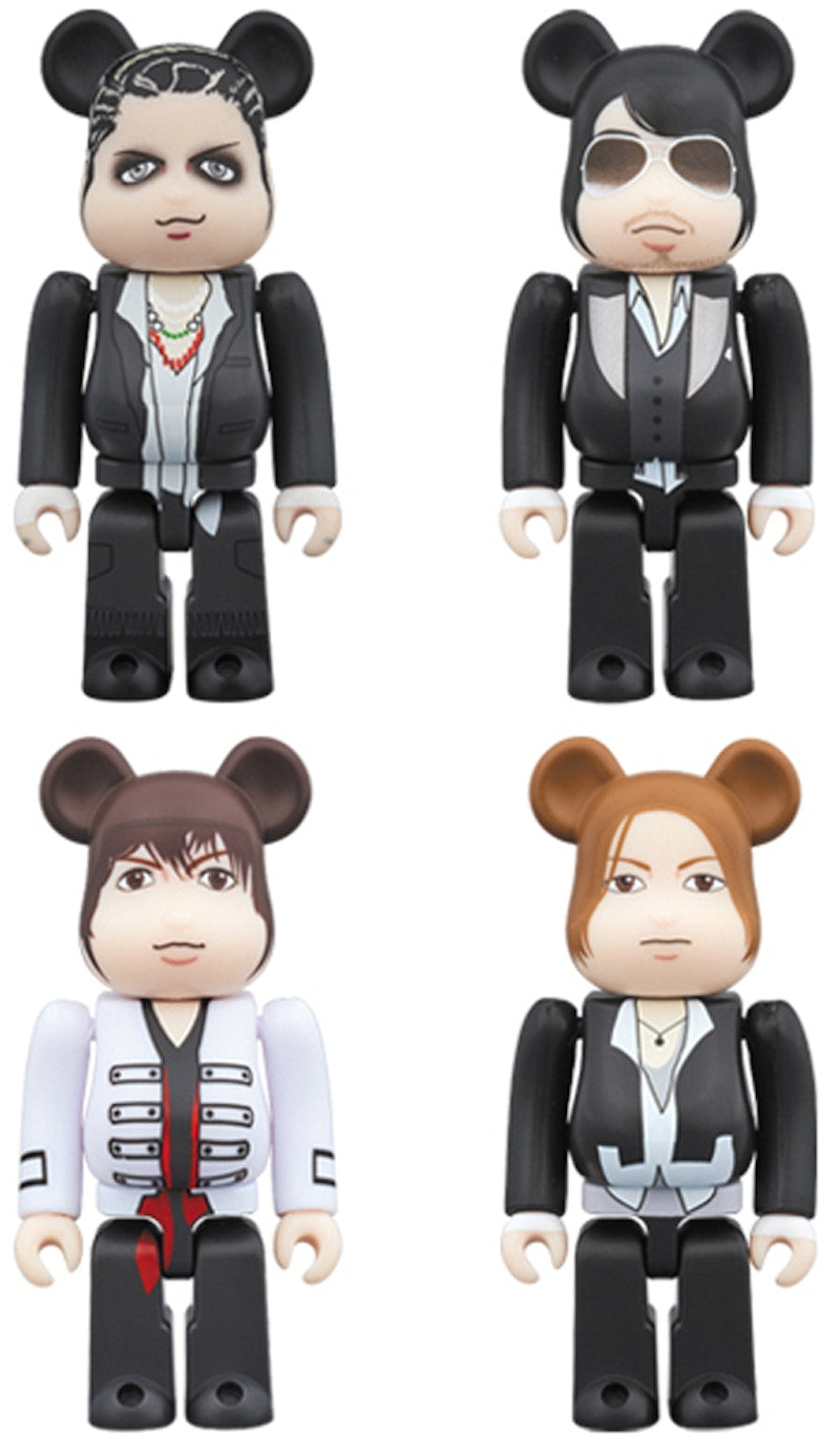 Bearbrick x L'Arc-en-Ciel 100% (set of 4) Multi
