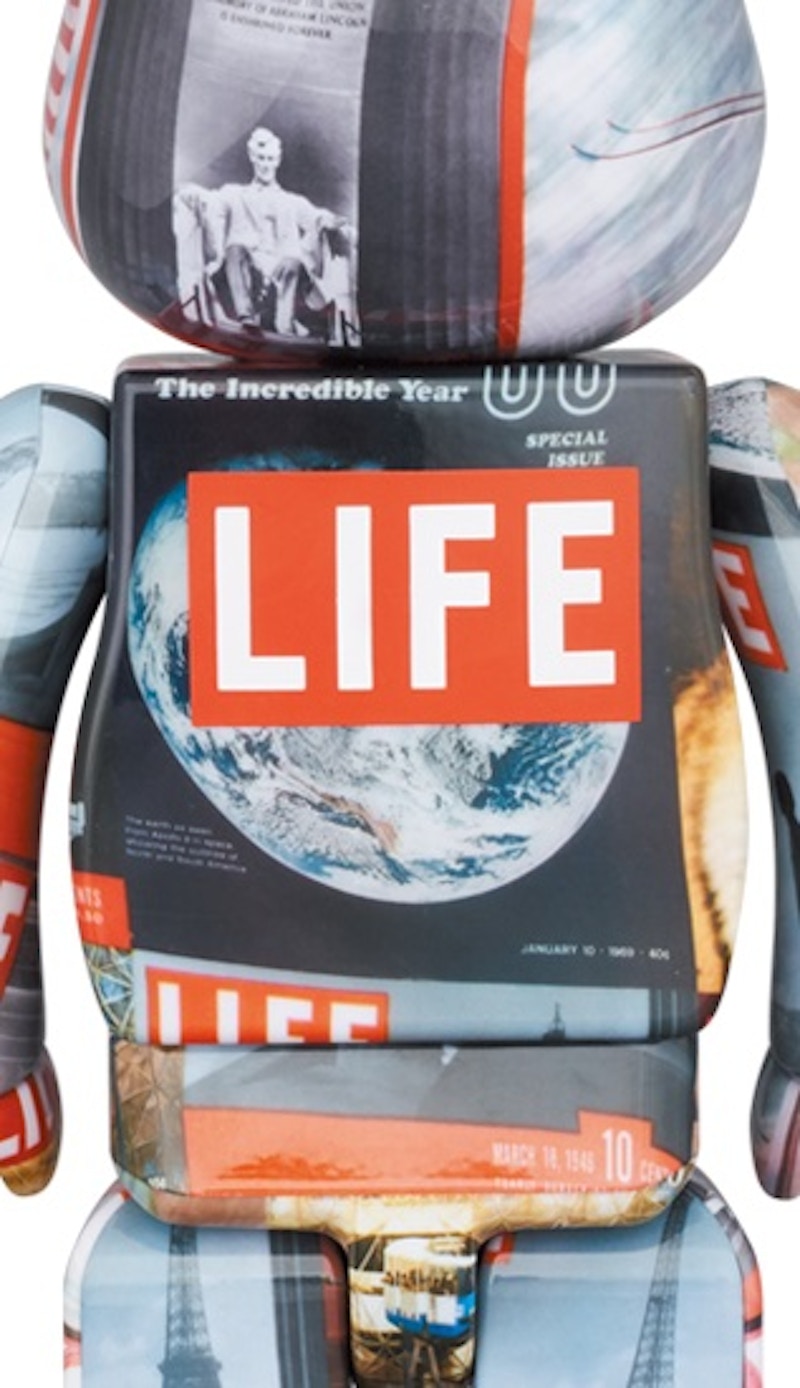 Bearbrick x Life Magazine 100% & 400% Set