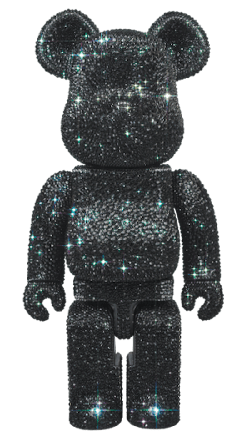 Bearbrick x Lights Style CRYSTAL DECORATE ONE OF KIND 400%