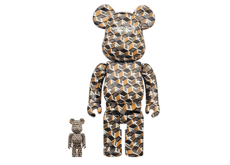 Bearbrick x MEDICOM UNDERCOVER FUCK 100% & 400% Set Multicolor