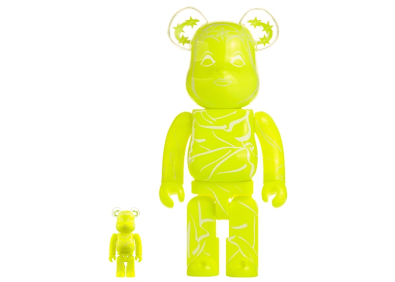 Bearbrick x MSGM 100% & 400% Set Green