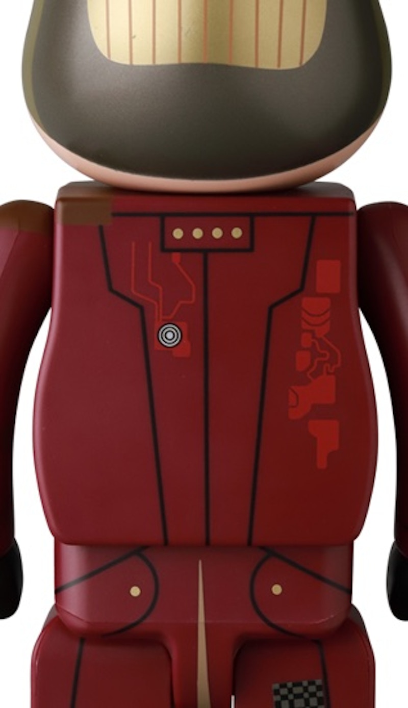 Bearbrick x Marvel Guardians of the Galaxy Vol. 3 Star-Lord 100% & 400% Set