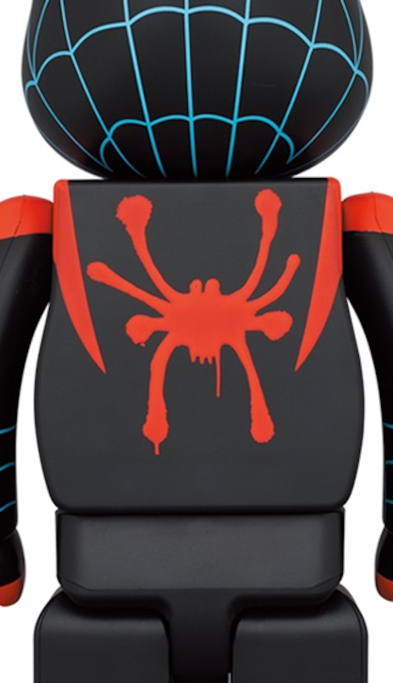 Bearbrick x Marvel Spider-Man: Into the Spider-Verse Miles Morales 100% & 400% Set
