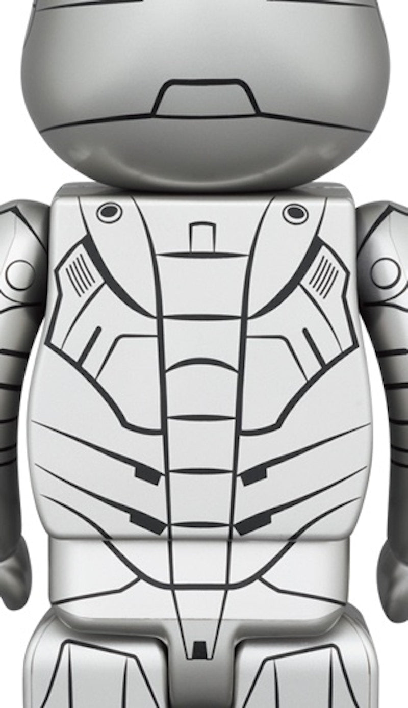 Bearbrick x Marvel The Infinity Saga Iron Man Mark II 100% & 400% Set