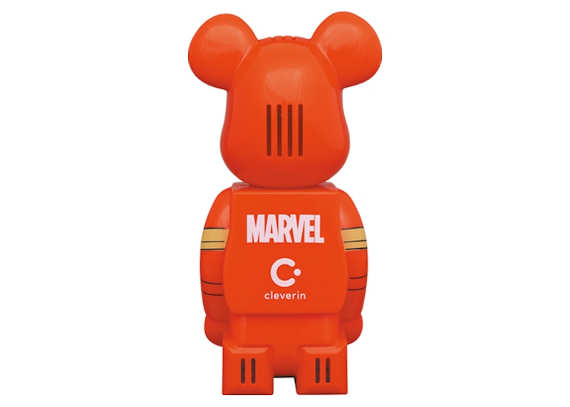 Bearbrick x Marvel x Cleverin Iron Man Air Freshener Red