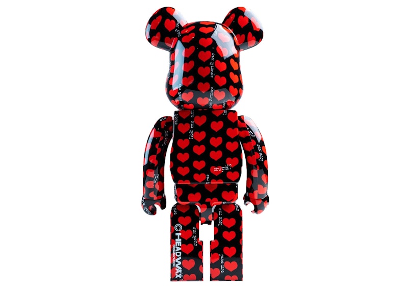 Bearbrick x Medicom Black Hearts 1000%