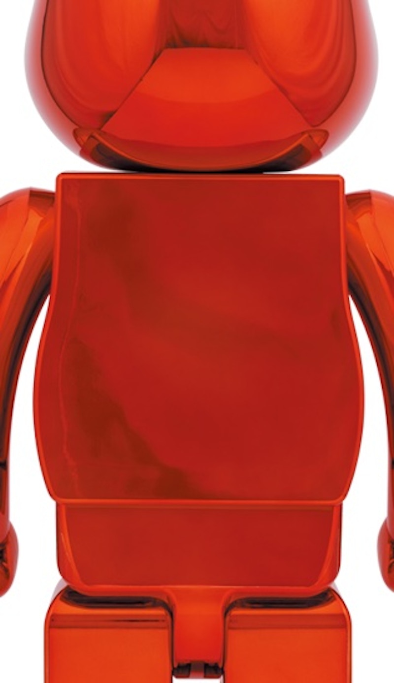 Bearbrick x Medicom Toy Daruma Red Plating 1000%