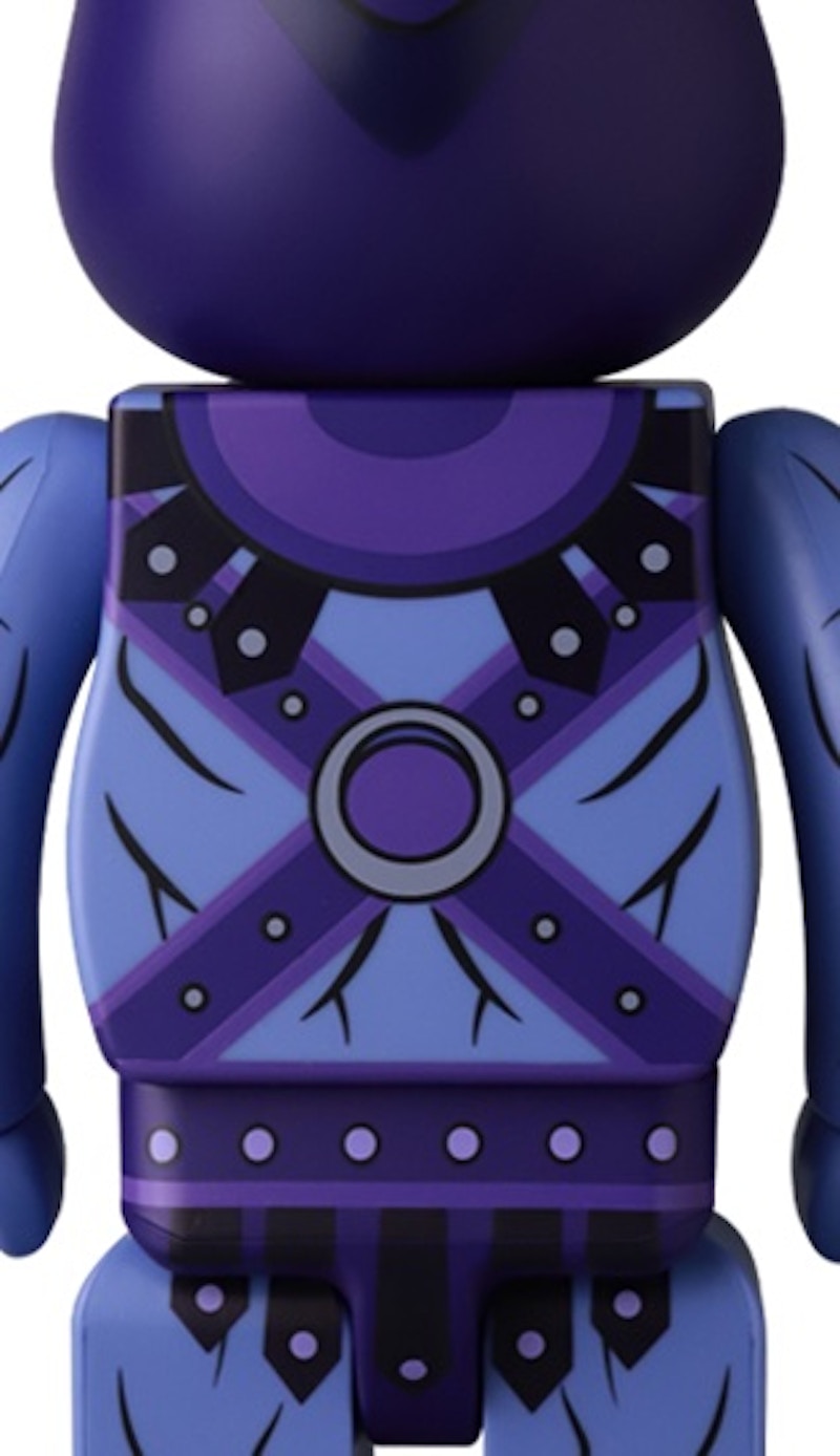 Bearbrick x Mishka x Masters of The Universe Skeletor 100% & 400% Set