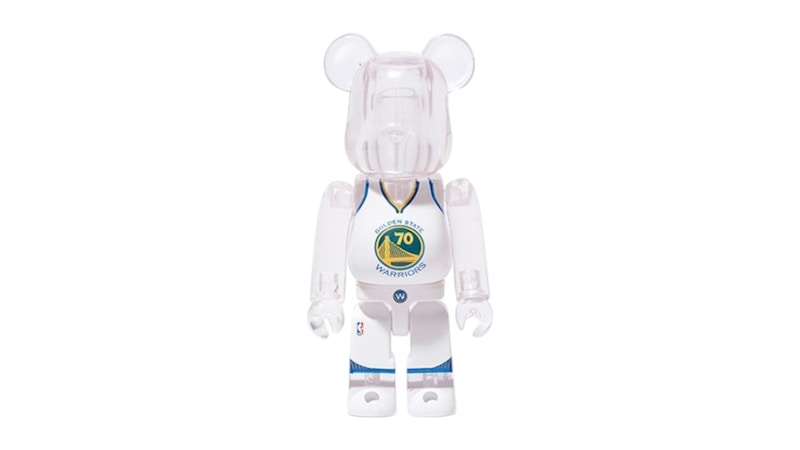 Bearbrick x NBA Golden State Warriors 70th Anniversary 100%