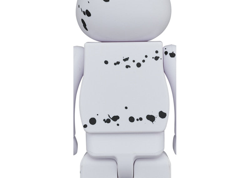Bearbrick x Nas x APPLEBUM 100% & 400% Set White