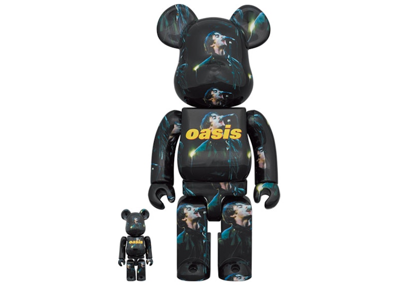 Bearbrick x Oasis Knebworth 1996 (Liam Gallagher) 100% & 400% Set