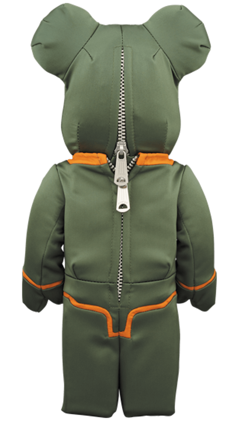 Bearbrick x Porter Tanker 400% Sage Green