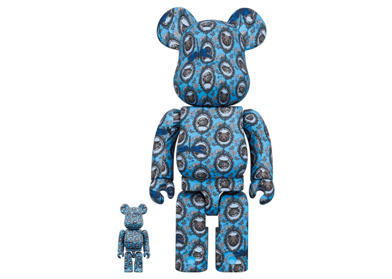 Bearbrick x ROBE JAPONICA (Mirror) 100% & 400% Set