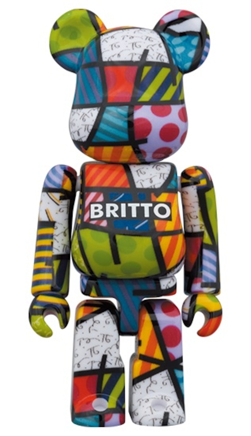 Bearbrick x Romero Britto 100% & 400% Set