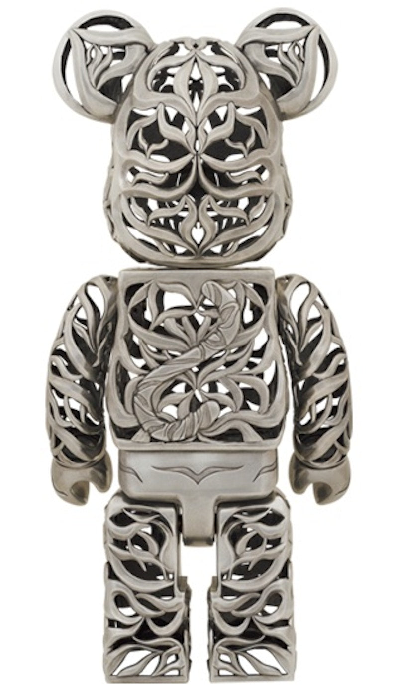 Bearbrick x Royal Selangor Tiger 1000% Silver