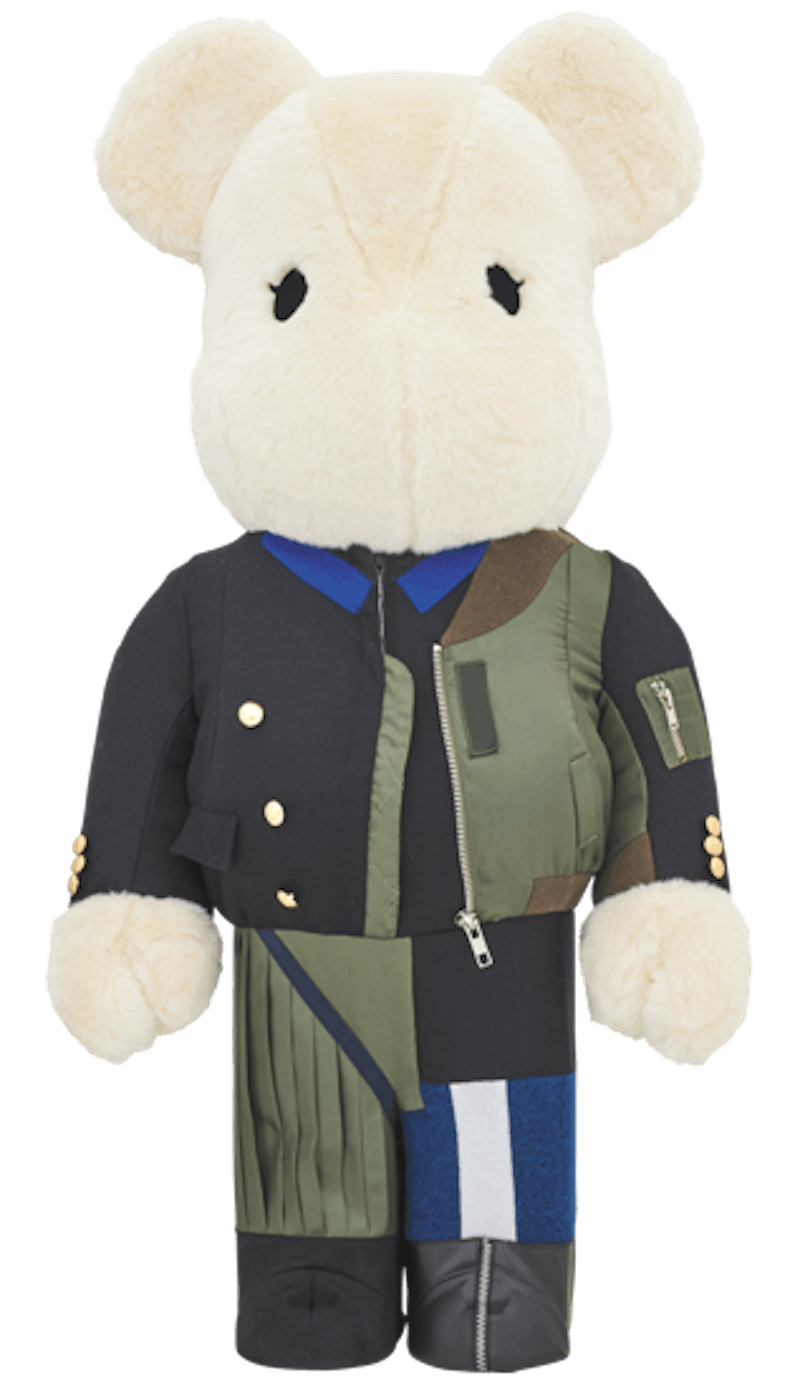 Bearbrick x Sacai AW18 Version 1000% Multi