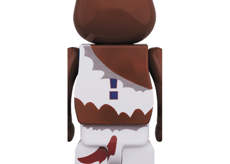 Bearbrick x Space Jam TASMANIAN DEVIL 400% Brown