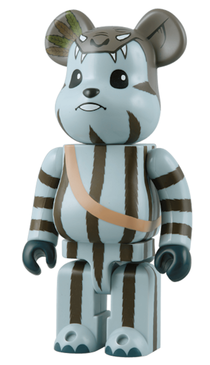 Bearbrick x Star Wars Teebo 400% Blue