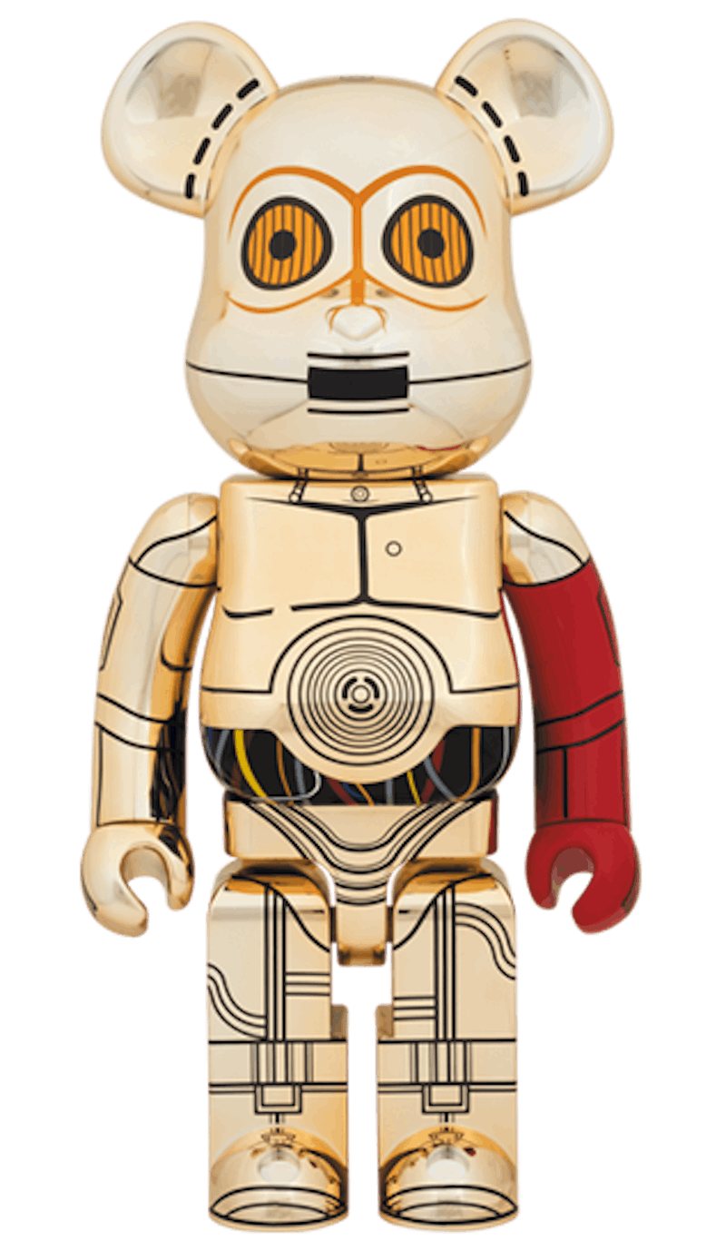 Bearbrick x Star Wars The Force Awakens C-3PO 1000% Multi