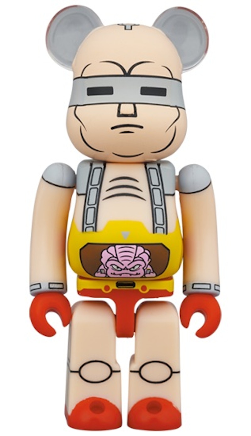 Bearbrick x Teenage Mutant Ninja Turtles Krang's Robot 100% & 400% Set