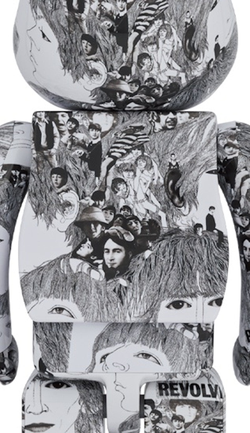 Bearbrick x The Beatles (Revolver) 1000%