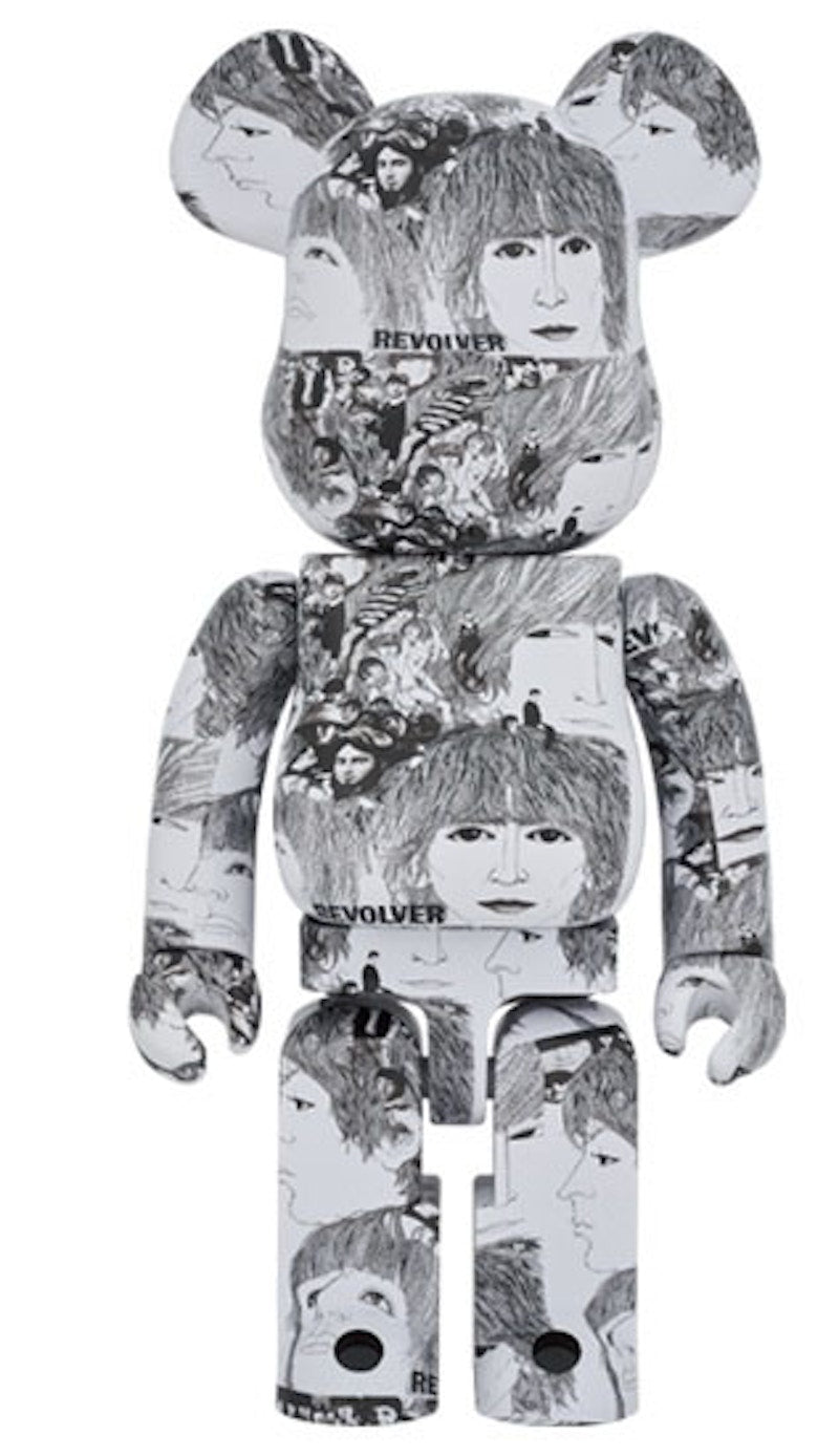Bearbrick x The Beatles (Revolver) 1000%