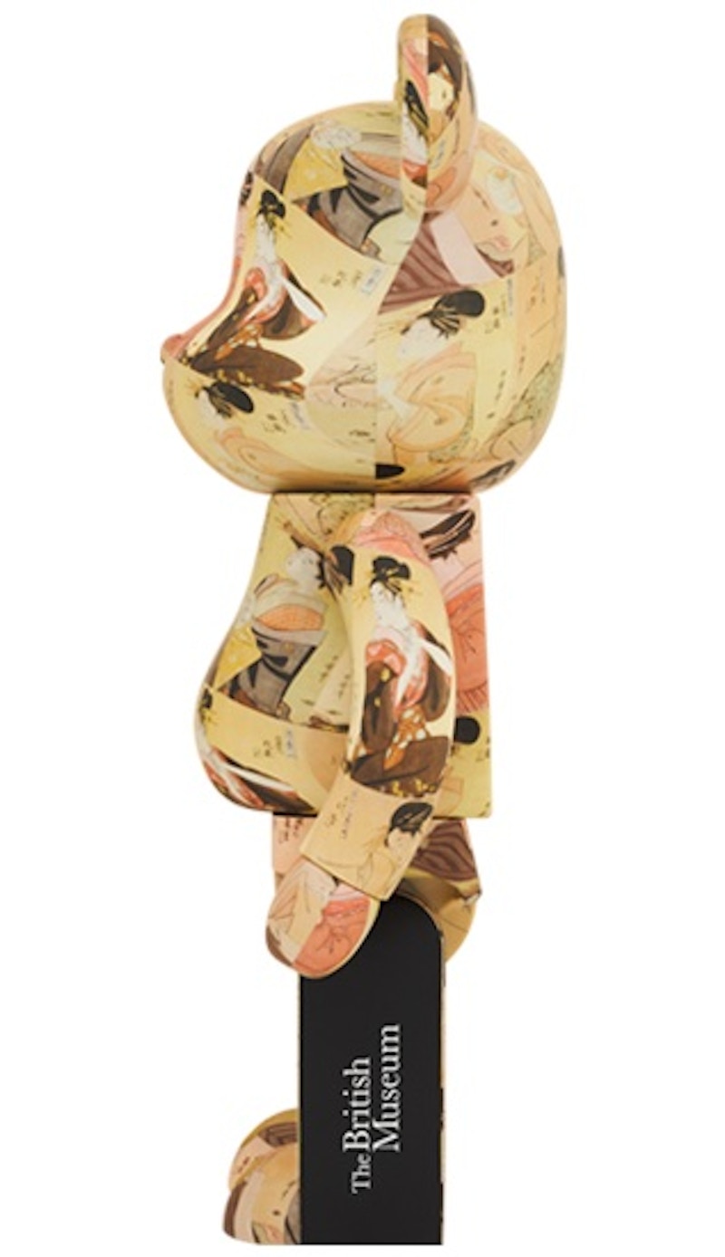 Bearbrick x The British Museum Kitagawa Utamaro (Toji zensei bijin-zoro) 1000%