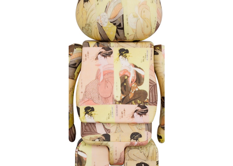 Bearbrick x The British Museum Kitagawa Utamaro (Toji zensei bijin-zoroi) 100% & 400% Set