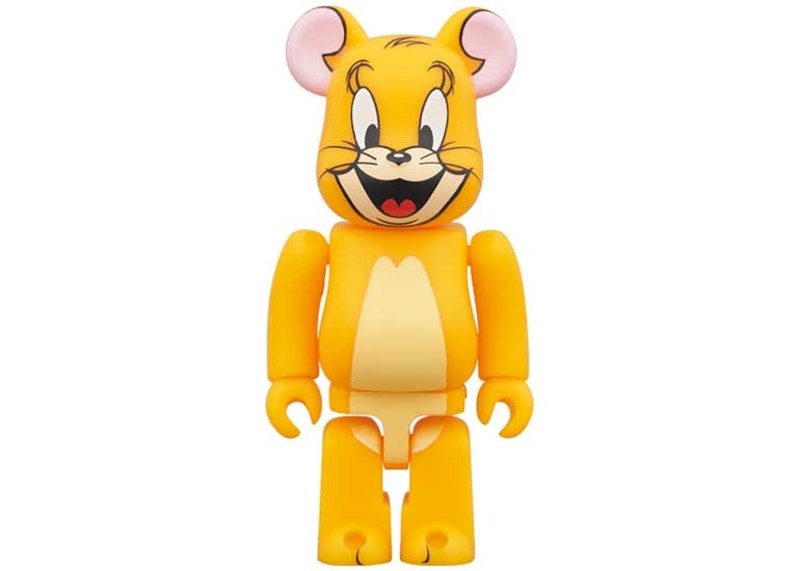 Bearbrick x Tom and Jerry (Jerry) Classic Color 100% & 400% Set