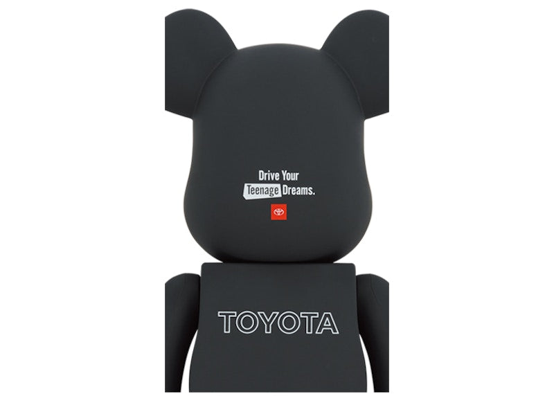 Bearbrick x Toyota (Drive Your Teenage Dreams.) 1000% Black