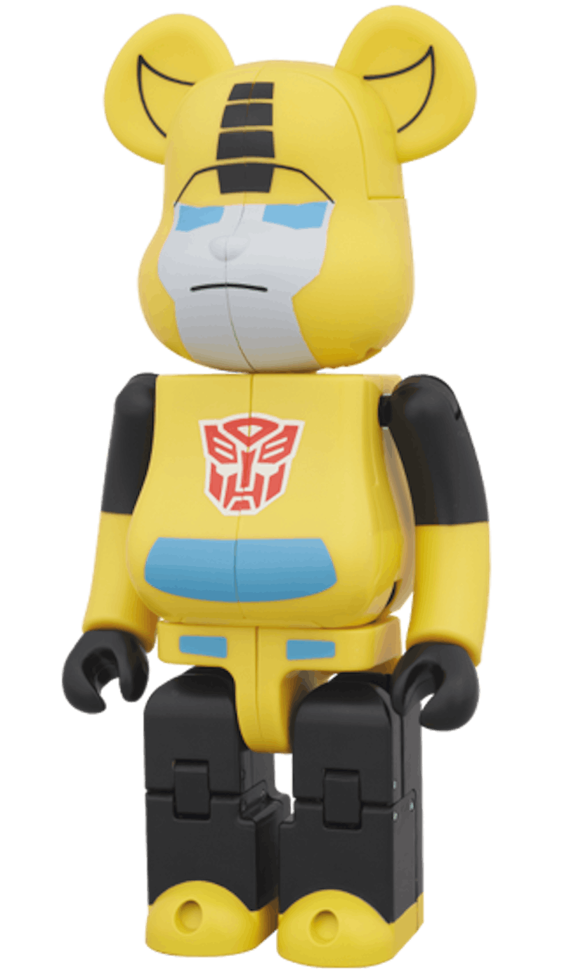 Bearbrick x Transformers Bumblebee 200% Yellow