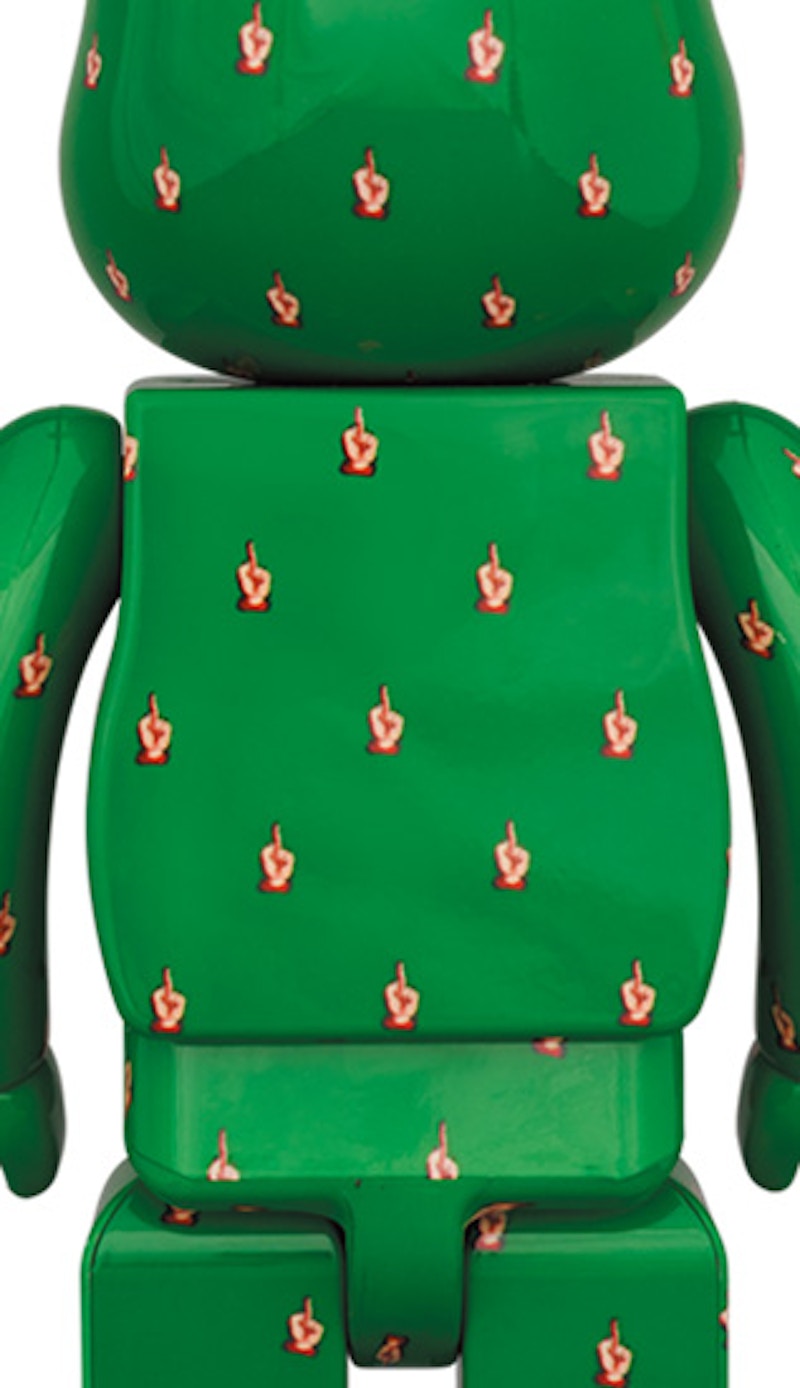 Bearbrick x UNDERCOVER FUCK FINGER 100% & 400% Set
