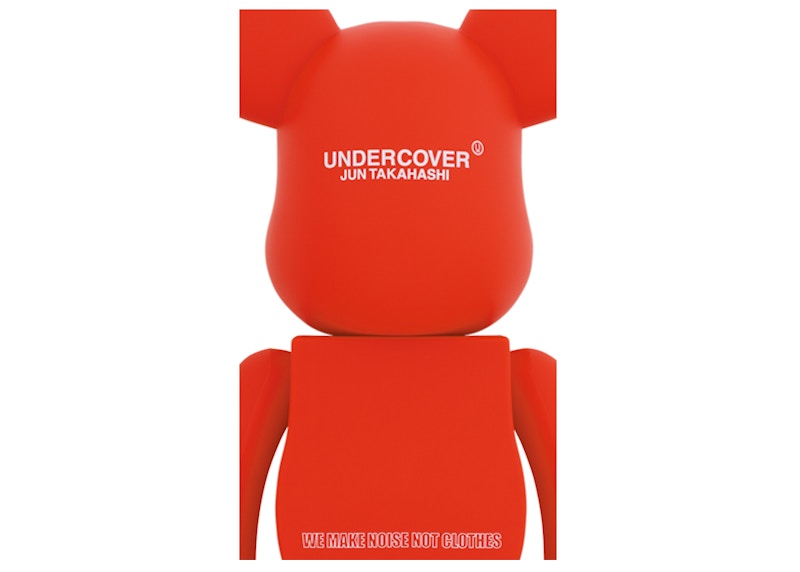 Bearbrick x UNDERCOVER Logo 1000% Red