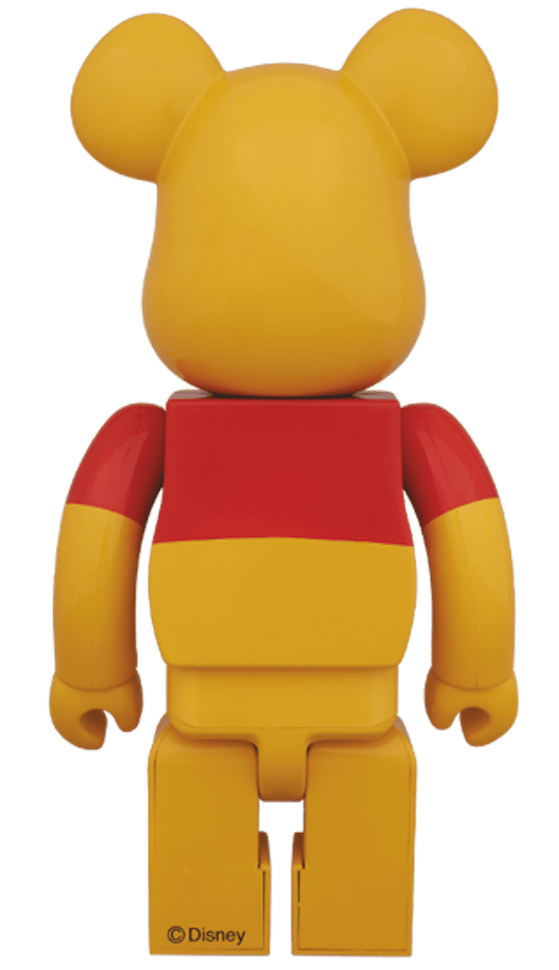 Bearbrick x Winnie The Pooh 400% Yellow