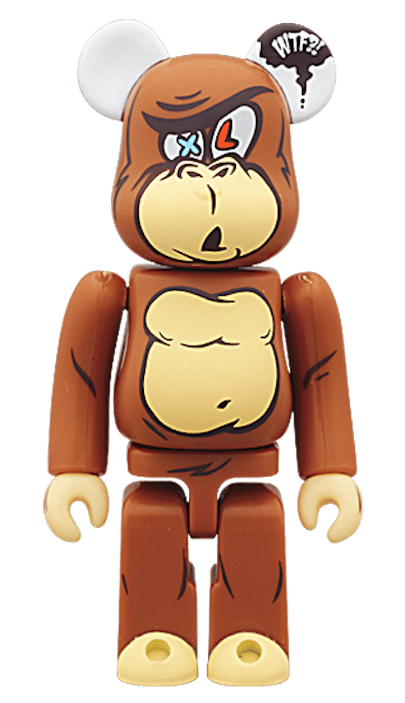 Bearbrick x XLARGE 100% Brown
