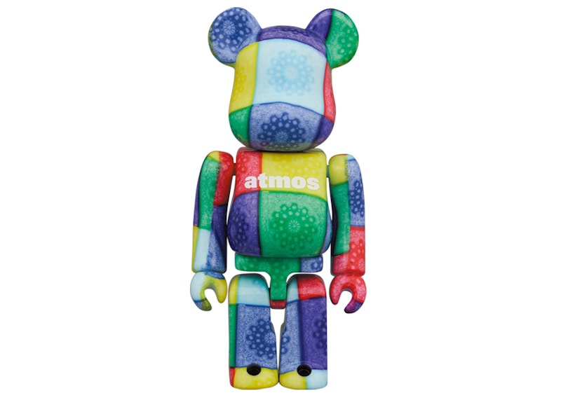 Bearbrick x atmos Multi Bandana 100% & 400% Set