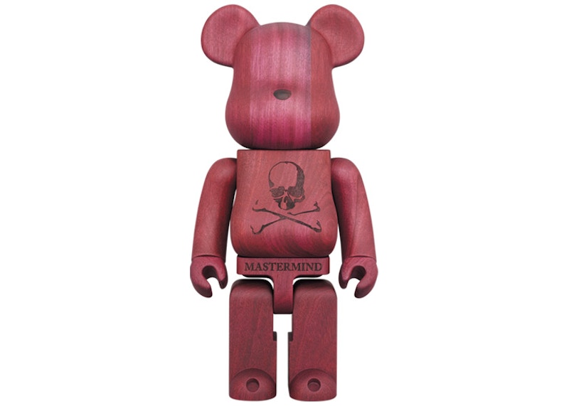 Bearbrick x mastermind JAPAN Karimoku Purple Heart 400%